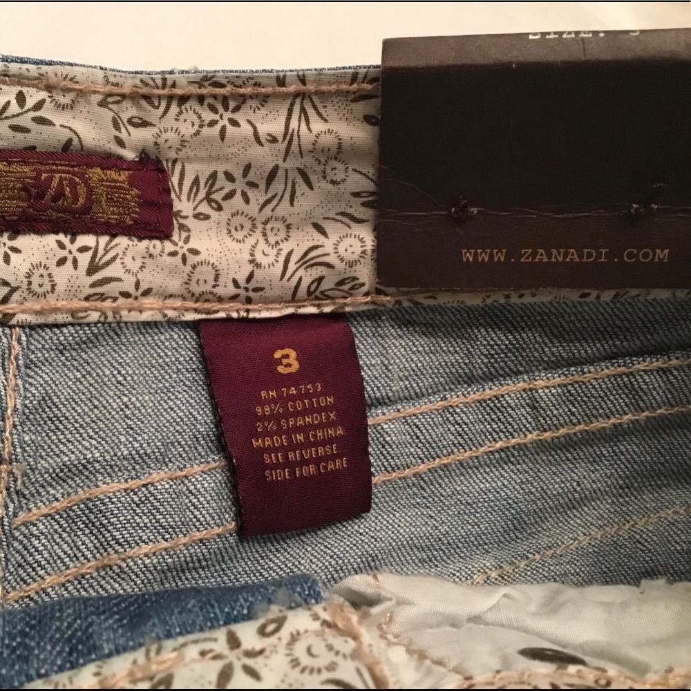 Brand New Zana Di Jean Mini Skirt Size 3 - Picture 8 of 8